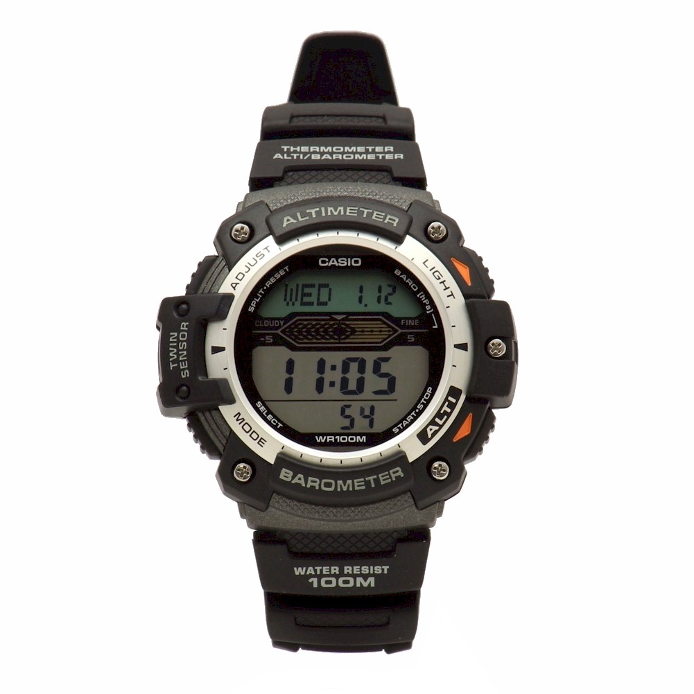 Casio Men S Sgw 300h 1avcf Black Digital Twin Sensor Watch