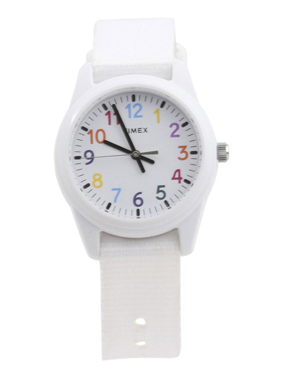 Timex Girl S Tw7c10300 Time Machines White Analog Watch