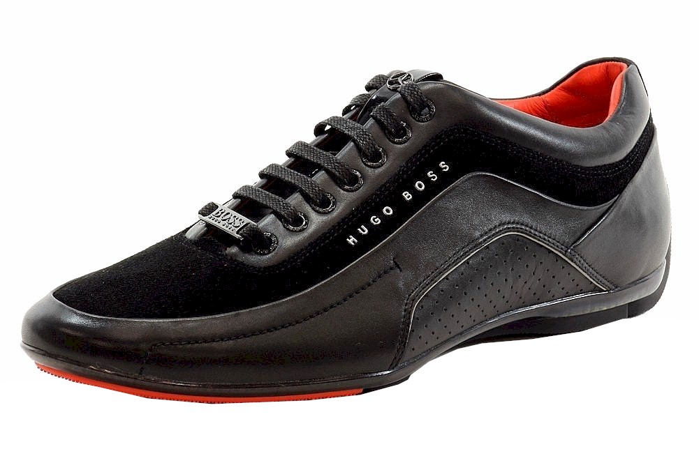 Hugo Boss Men's Speron Fashion Leather Sneakers Shoes