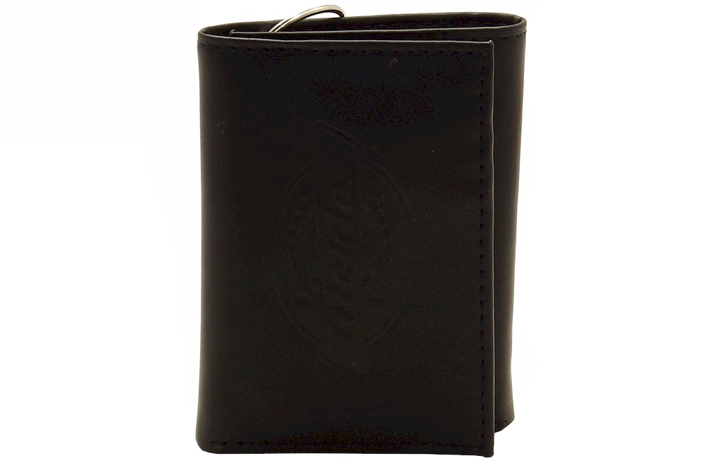 Dickies Men S Genuine Leather Tri Fold Chain Wallet
