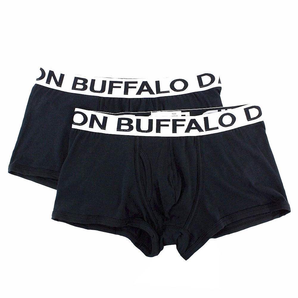 Buffalo By David Bitton Men's 2-Pc Stretch Boxers Trunks Underwear