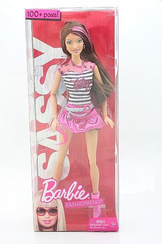 Barbie Fashionistas Sassy Doll Toy By Mattel