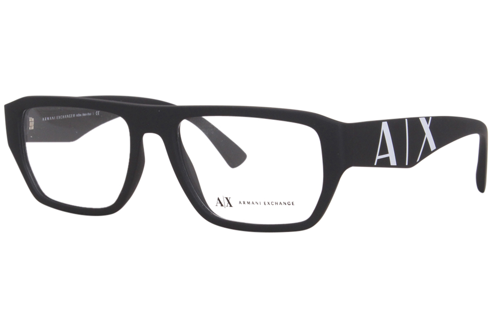 Armani Exchange AX3087 8301 Eyeglasses Men's Matte Green Full Rim 54-17 ...