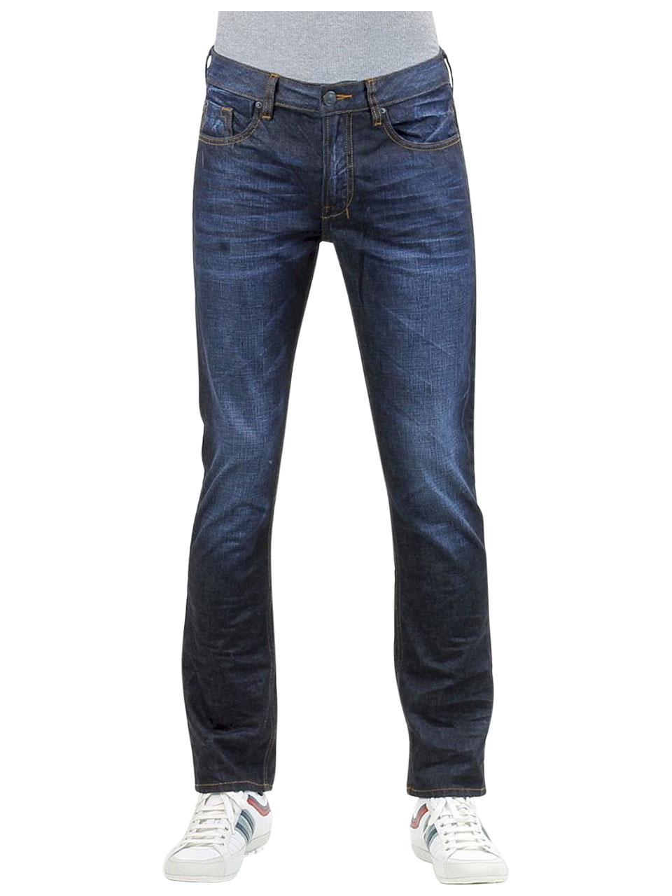 Buffalo David Bitton Men's Six X Straight Leg Jeans Blue Size 31X32