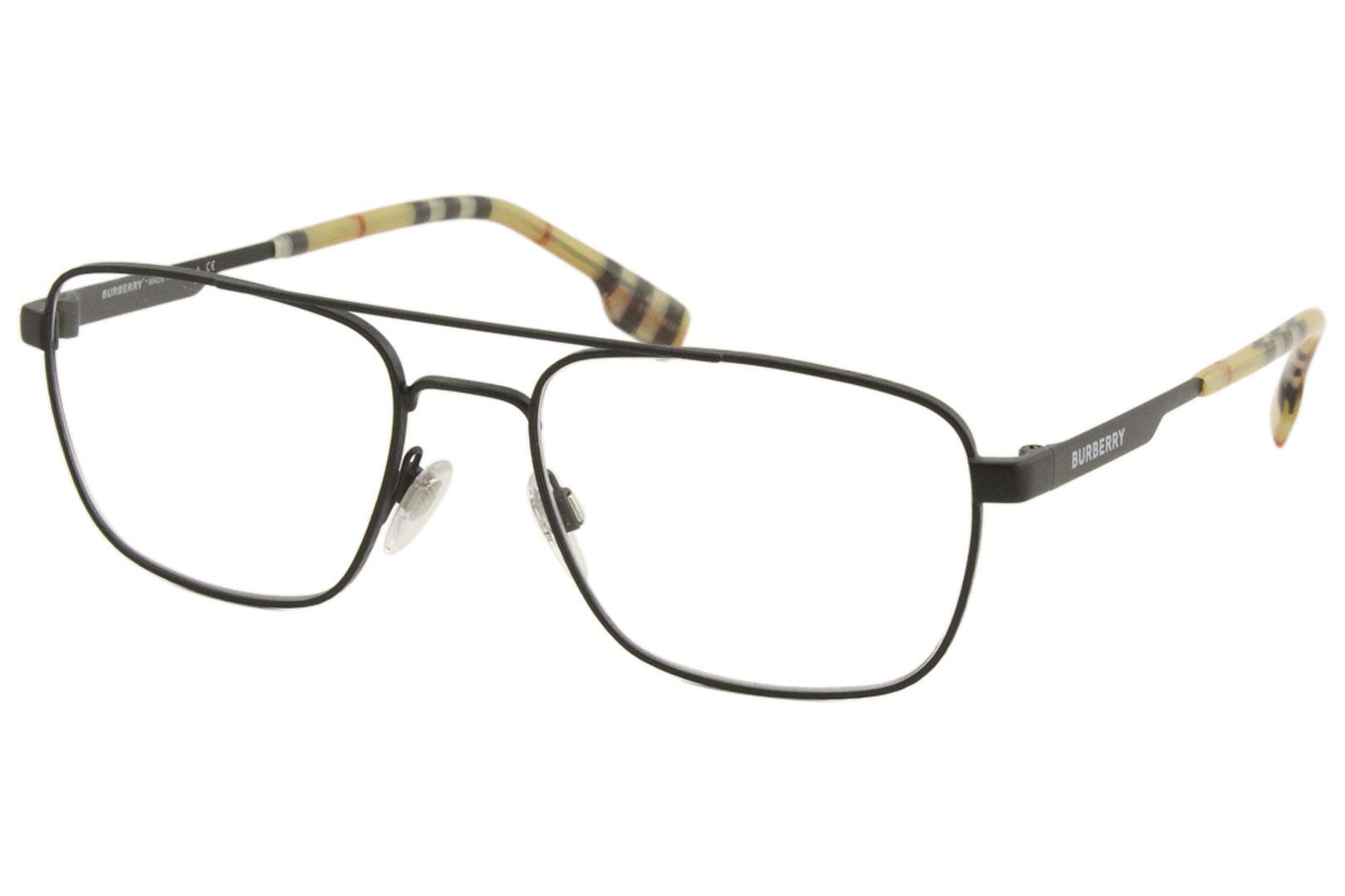 Burberry Eyeglasses Men's BE1340 1007 Black 56-18-145mm 