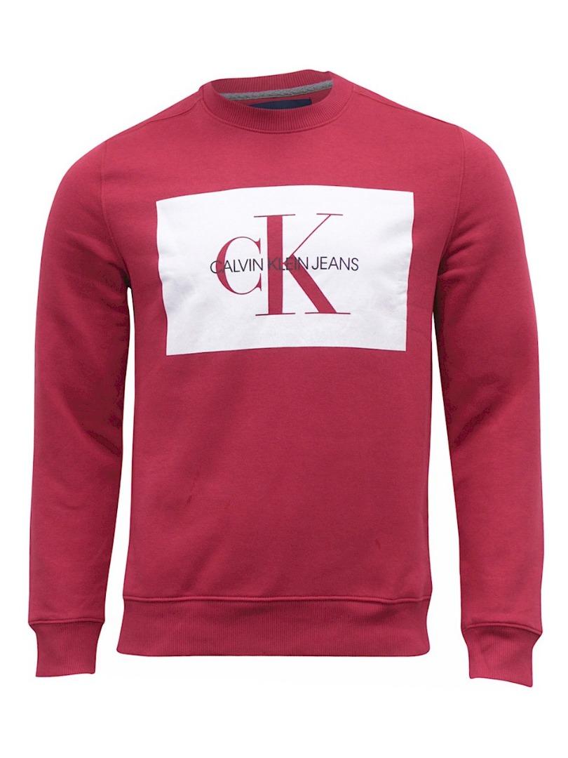 Calvin Klein Men's Monogram Logo Crewneck Sweatshirt