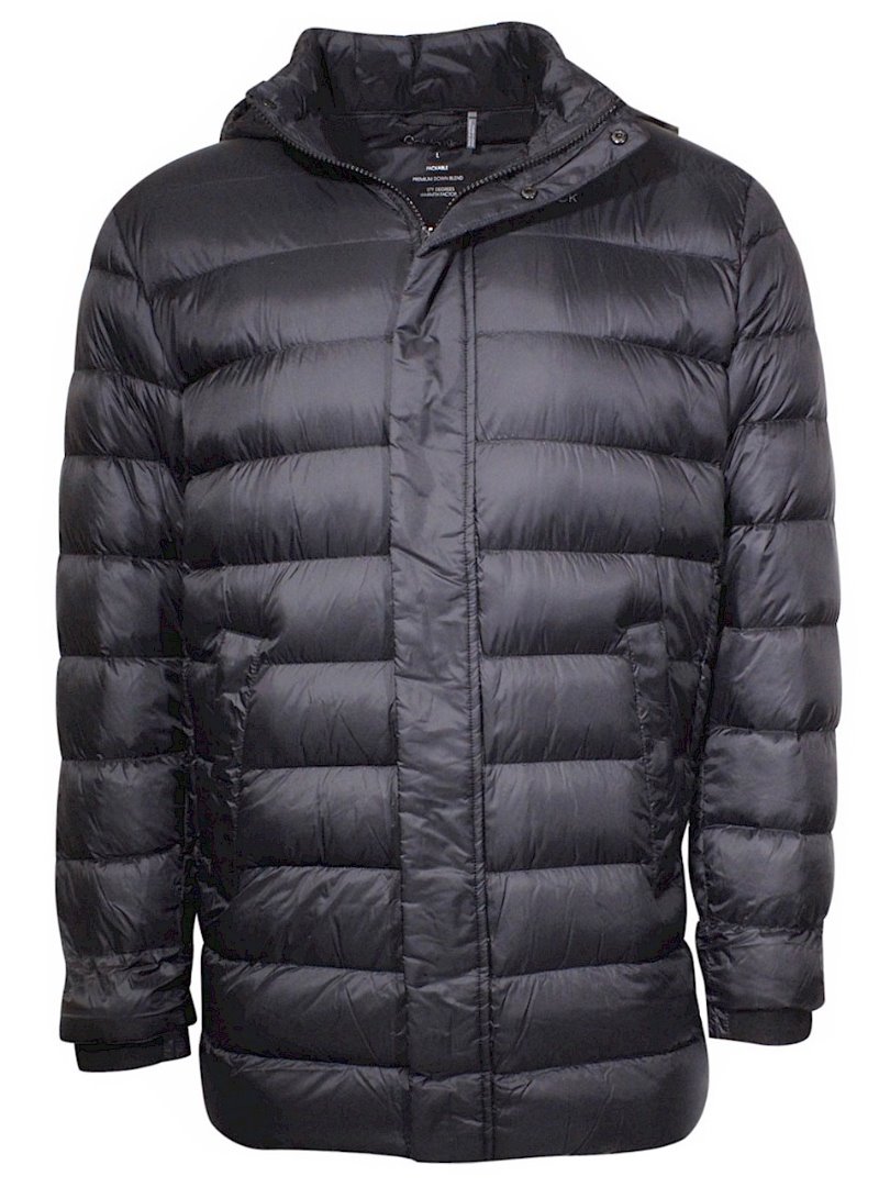 Calvin Klein Men's Water Resistant Zip Front Hooded Down Puffer Jacket |  