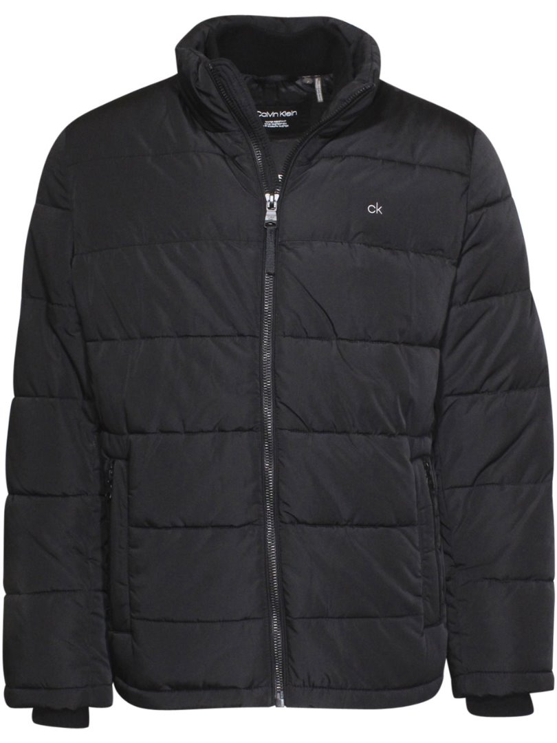 Calvin Klein Men's Woven Water Resistant Zip Front Puffer Jacket |  