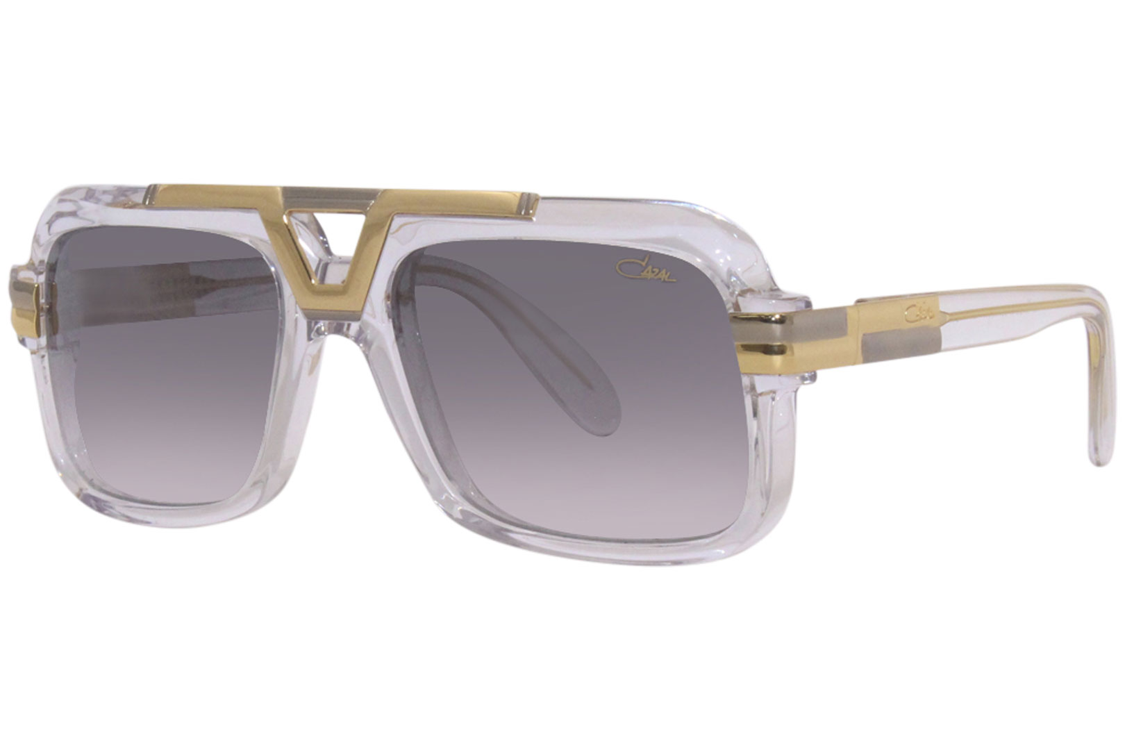 Cazal Legends 664/3 003 Sunglasses Men's Crystal-Gold Plated/Grey