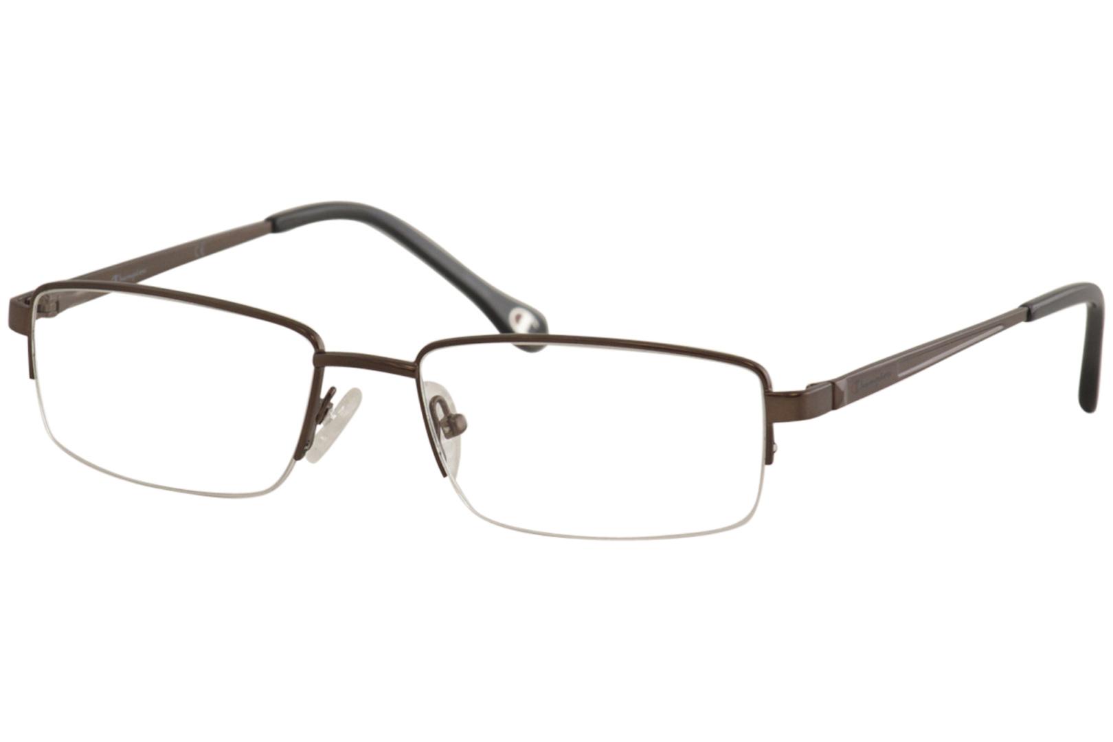 Champion Men's Eyeglasses CU1003 CU/1003 Half Rim Optical Frame ...