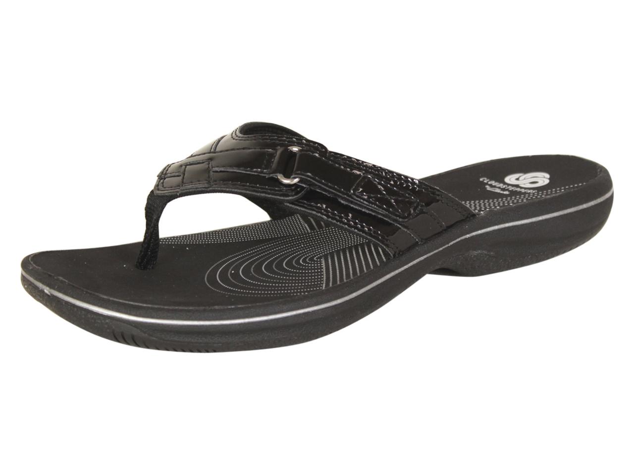 clarks women's breeze sea flip flops