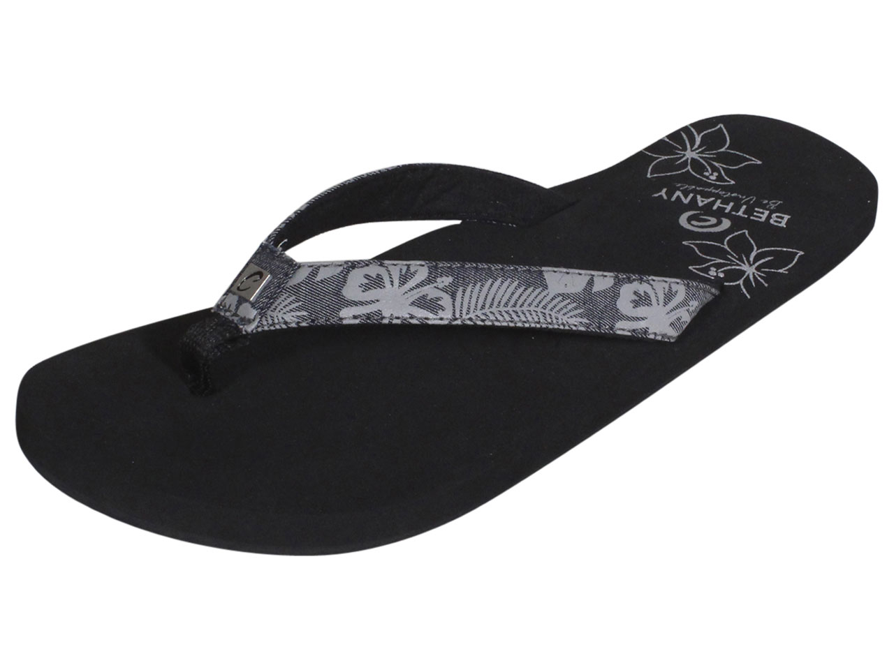 UPC 840207165665 product image for Cobian Bethany Tradewinds Flip Flops Black Women's Thongs Sandals Shoes Sz: 8 -  | upcitemdb.com