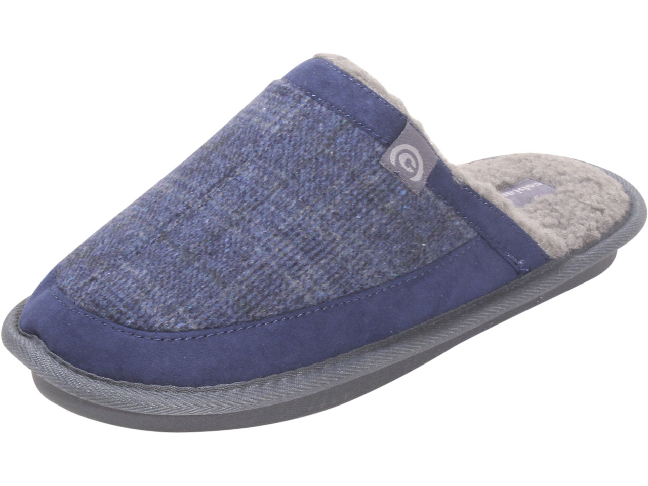 UPC 840207191671 product image for Cobian Men's Calido Mules Slipper Shoes Sherpa Lining Navy Sz: 13 CAL21 - Blue - | upcitemdb.com