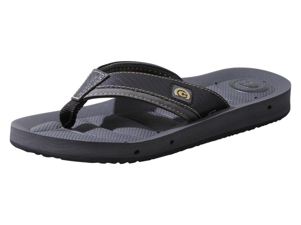 UPC 840207143366 product image for Cobian Men's Draino II Flip Flops Sandals Shoes - Grey - 8 D(M) US | upcitemdb.com