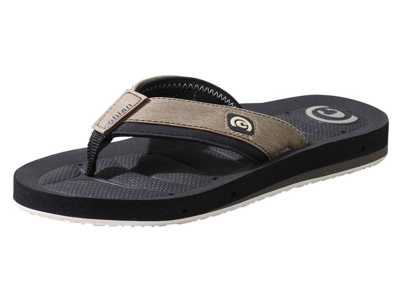 UPC 840207143564 product image for Cobian Men's Draino II Flip Flops Sandals Shoes - Black - 8 D(M) US | upcitemdb.com