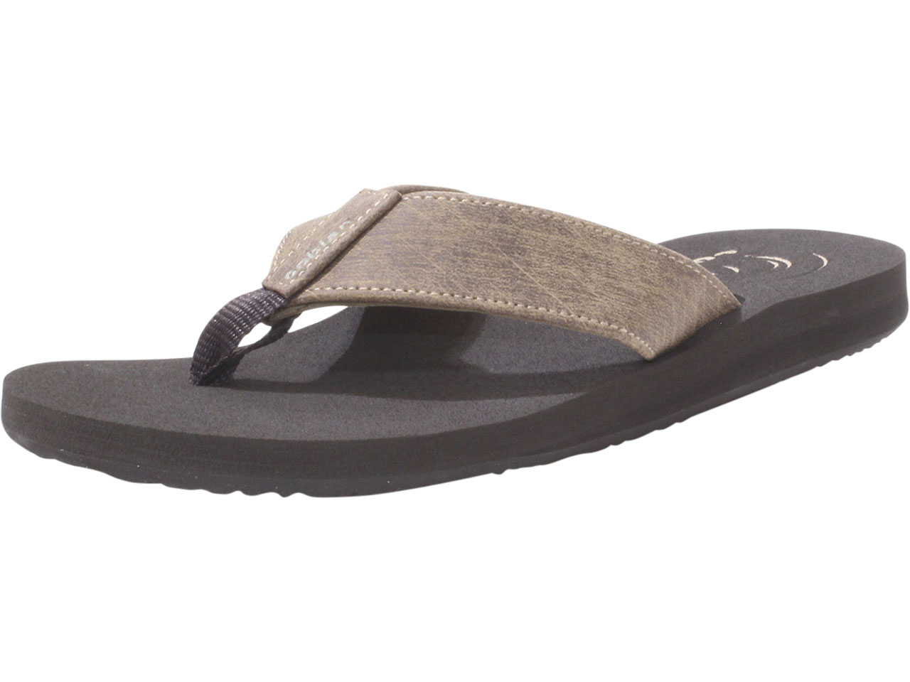 UPC 840207156816 product image for Cobian Men's Floater 2 Flip Flops Sandals Mocha Sz: 8 FLT18 - Brown - 8 D(M) US | upcitemdb.com