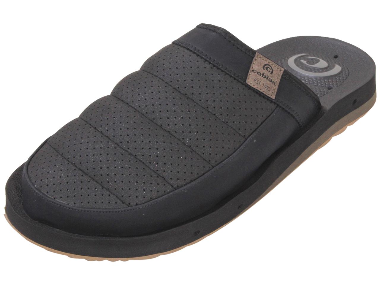 Cobian Men's Hobgood-Draino-Mule Clog Sandals Shoes Black Sz. 8 ...