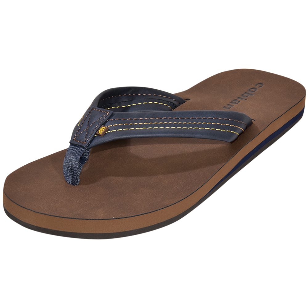UPC 840207173356 product image for Cobian Men's Las Olas 2 Flip Flops Navy Sandals Shoes Sz. 13 - Blue - 13 M | upcitemdb.com