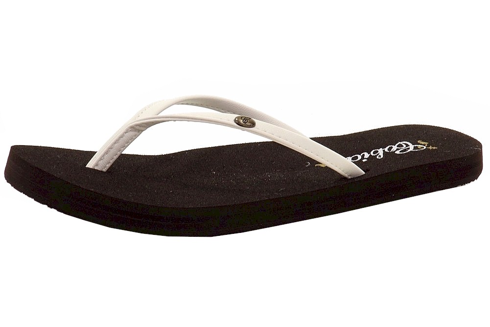 UPC 842814034884 product image for Cobian Nias Bounce Flip Flops Women's Thongs Sandals Shoes - White - 7 B(M) US | upcitemdb.com