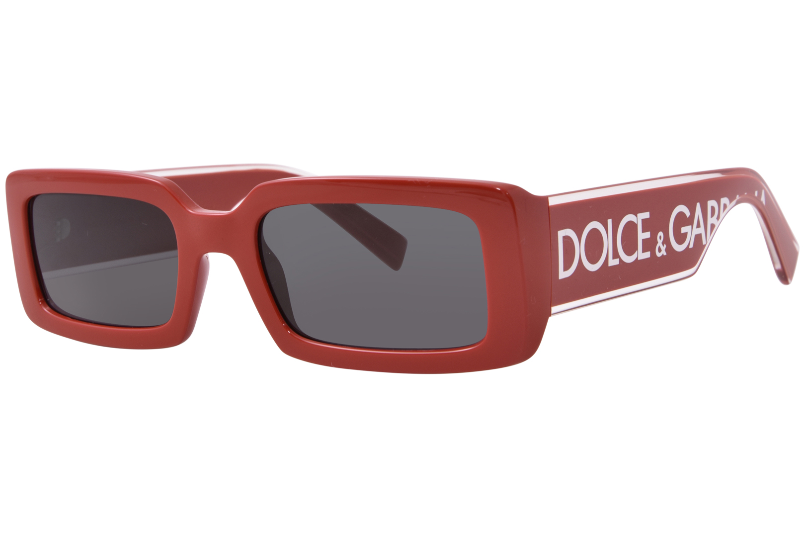 Dolce & Gabbana DG6187 309687 Sunglasses Women's Red/Dark Grey 53-20 ...