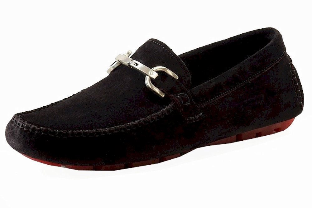 donald j pliner suede loafers