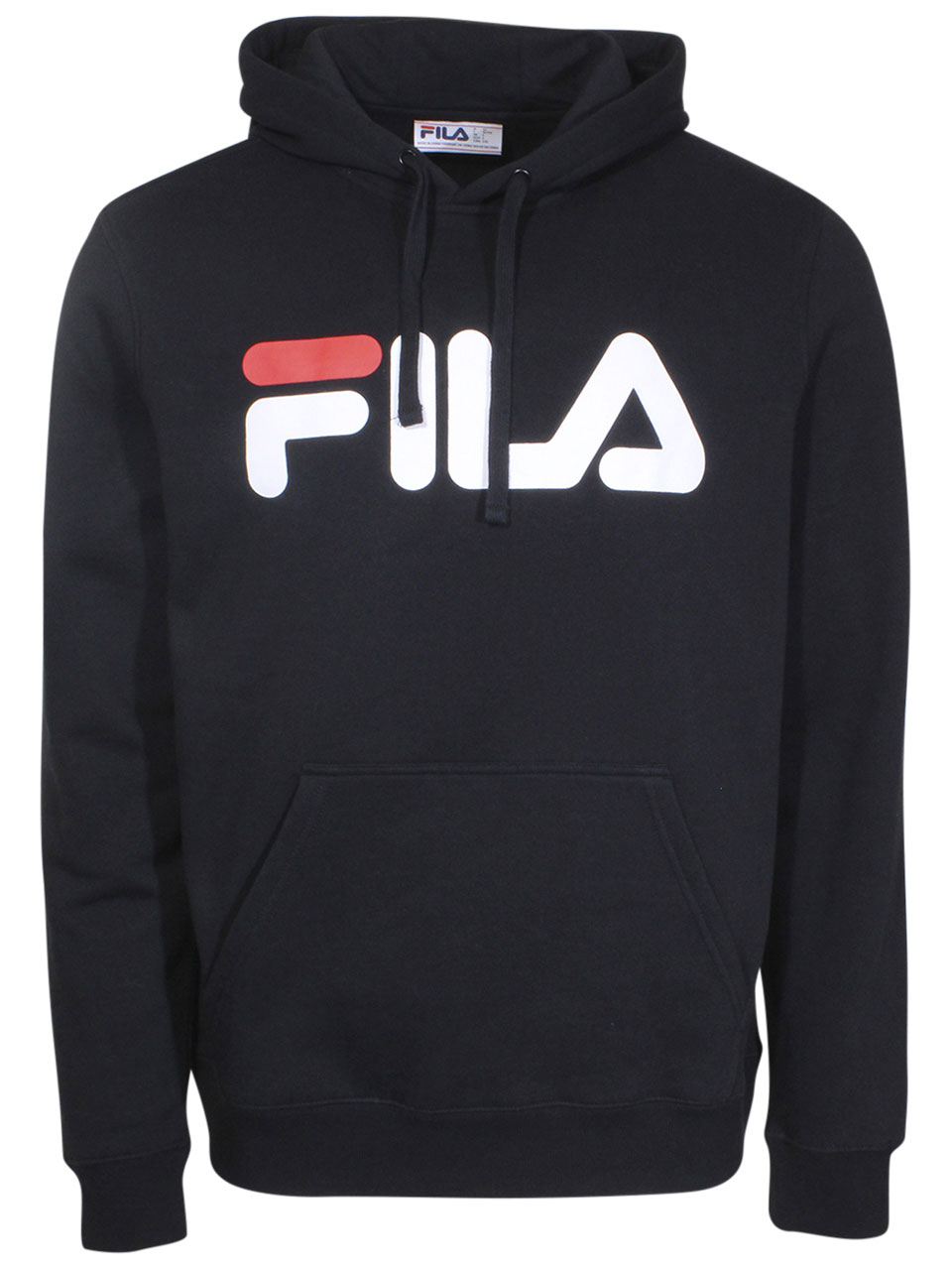 Fila Flori Pullover Sweatshirt Fleece Black/Chinese Red/White Sz: | JoyLot.com