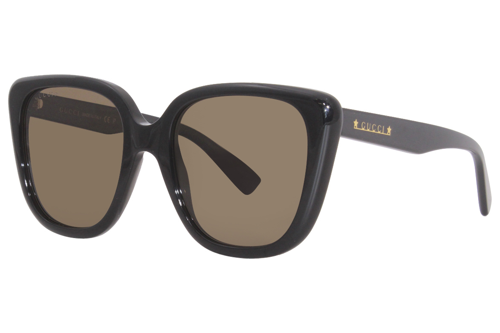 UPC 889652391724 product image for Gucci GG1169S 001 Sunglasses Men's Black/Polarized Brown Cat Eye 54 20 140 - Len | upcitemdb.com
