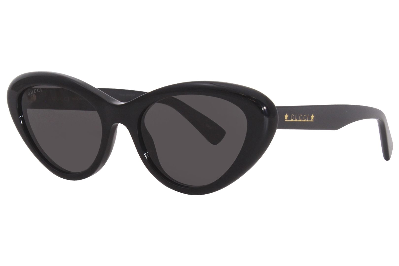 UPC 889652391755 product image for Gucci GG1170S 001 Sunglasses Women's Black/Grey Cat Eye 54 19 145 - Lens-54 Brid | upcitemdb.com