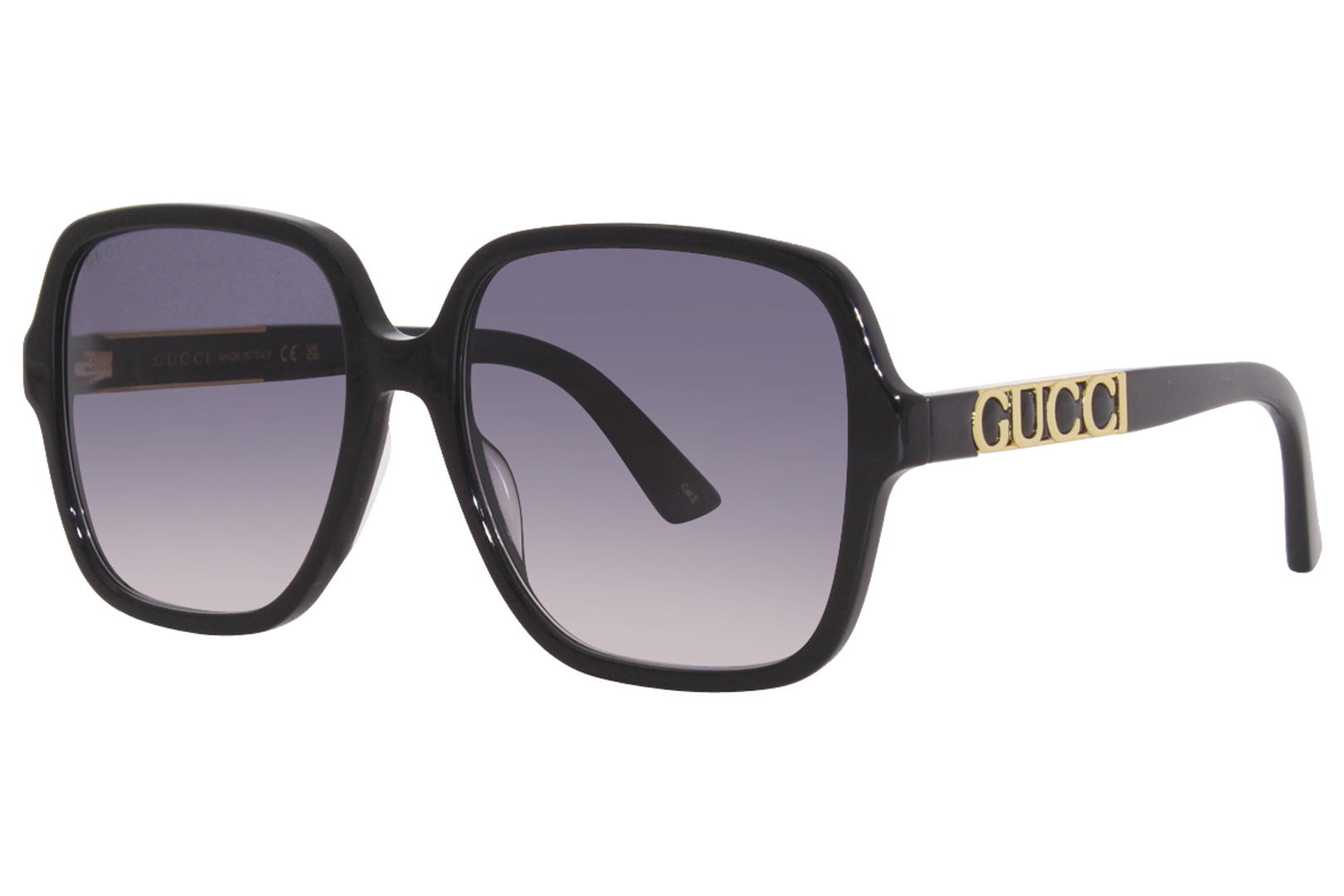 UPC 889652393704 product image for Gucci GG1189S 002 Sunglasses Women's Black/Grey Gradient Square Shape 58 17 145  | upcitemdb.com