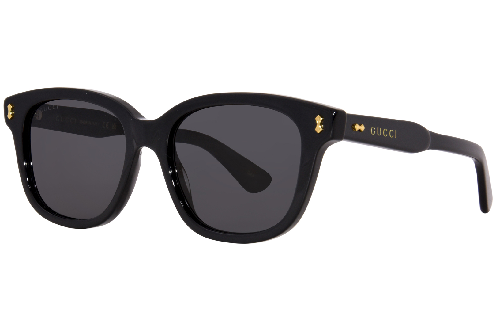 UPC 889652411668 product image for Gucci GG1264S 001 Sunglasses Men's Black/Grey Square Shape 52 18 145 - Lens-52 B | upcitemdb.com