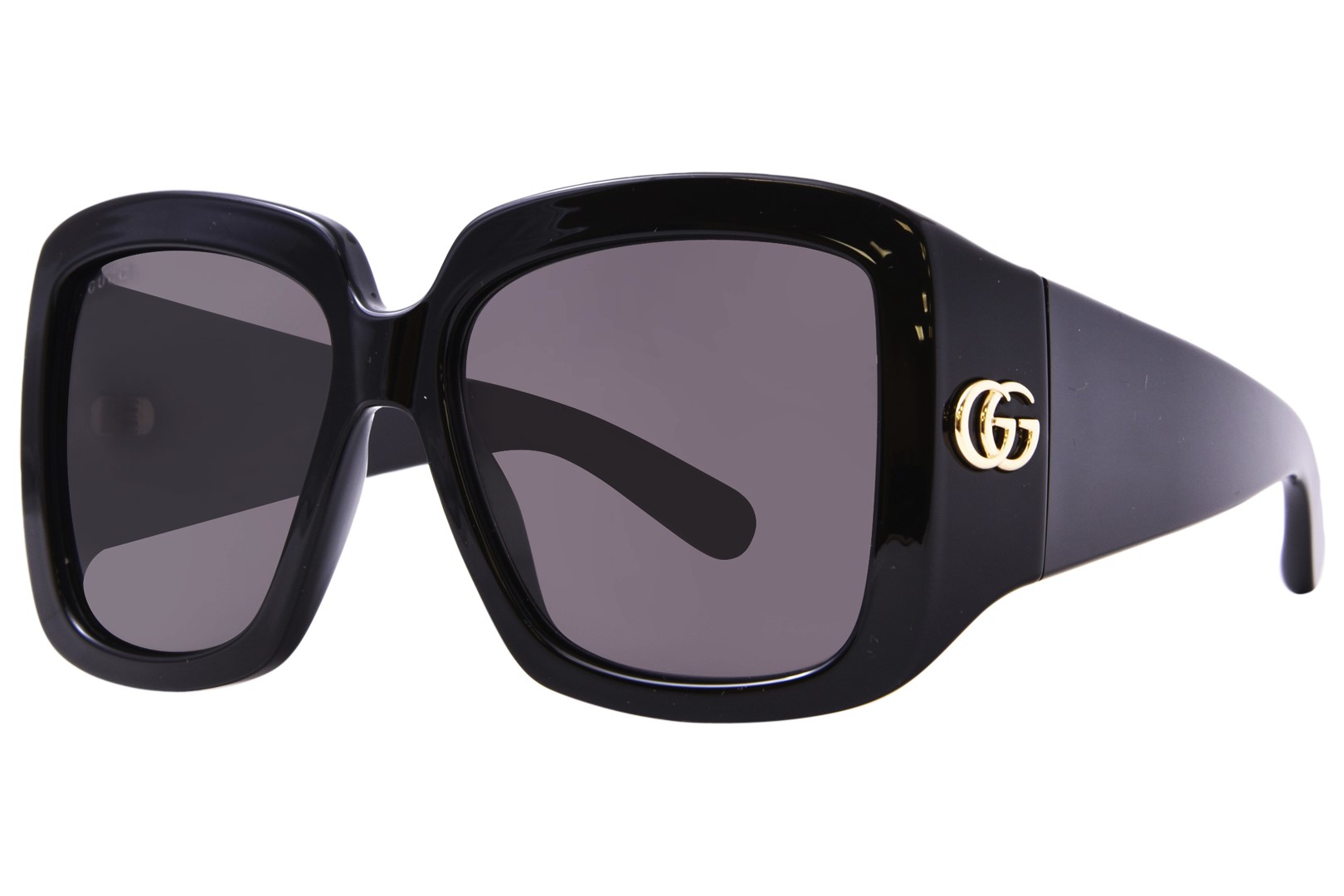 UPC 889652437767 product image for Gucci GG1402S 001 Sunglasses Women's Black/Grey Rectangle Shape 55 16 130 - Lens | upcitemdb.com
