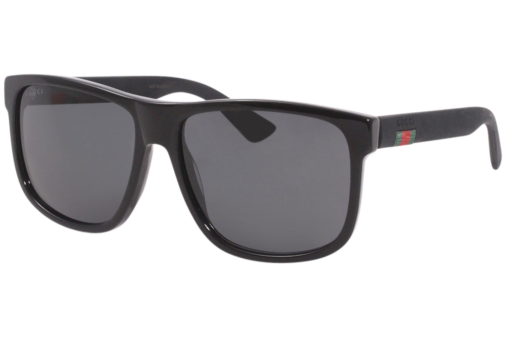 Gucci Men's GG0010S GG/0010/S 001 Black Square Sunglasses 58mm | JoyLot.com