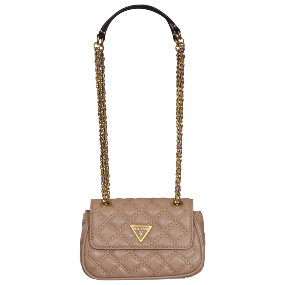 Guaranteed Original Guess Cessily Women's Quilted Tote Bag - Beige