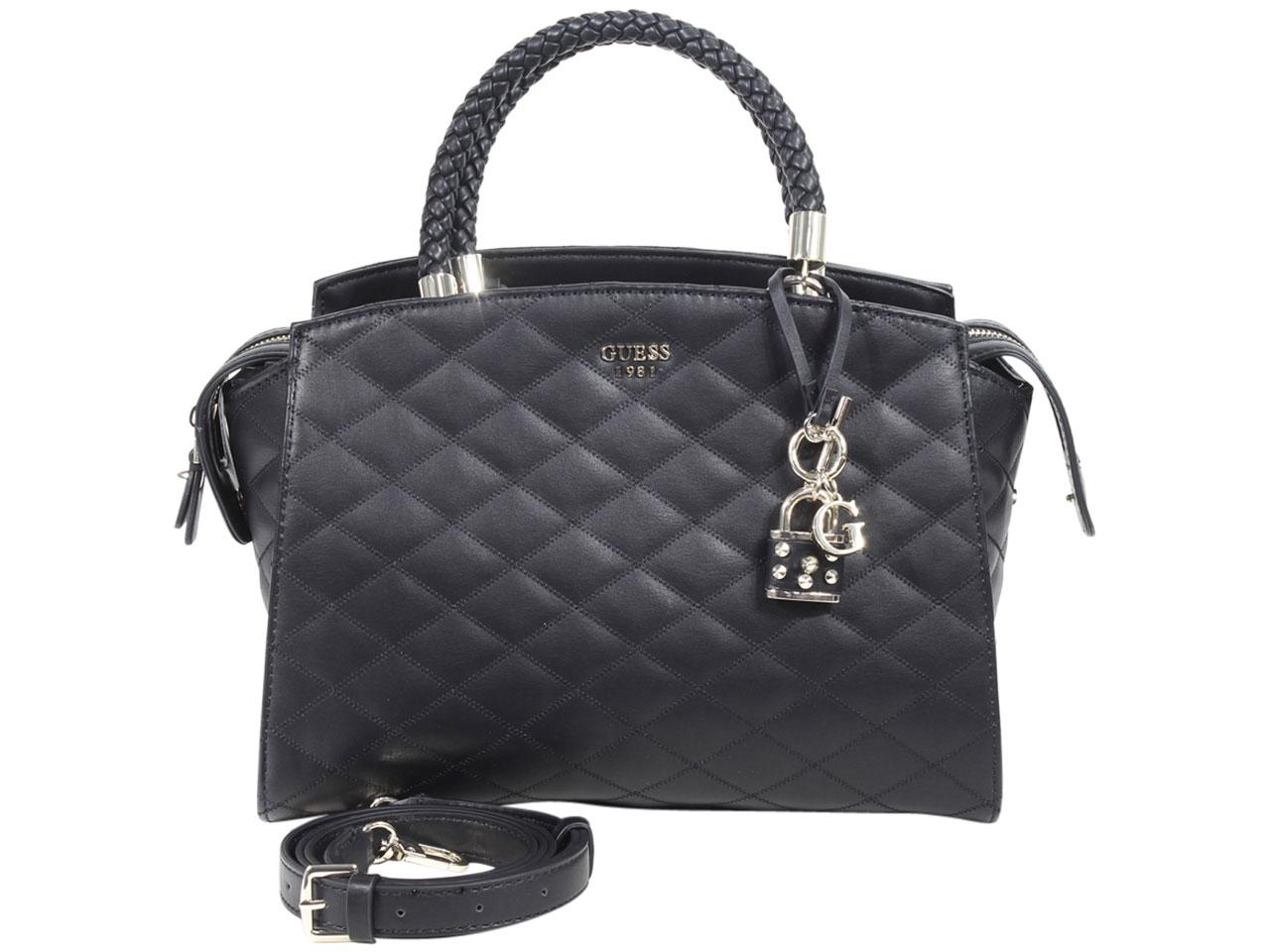 Guess Women's Penelope Quilted Satchel Handbag | JoyLot.com