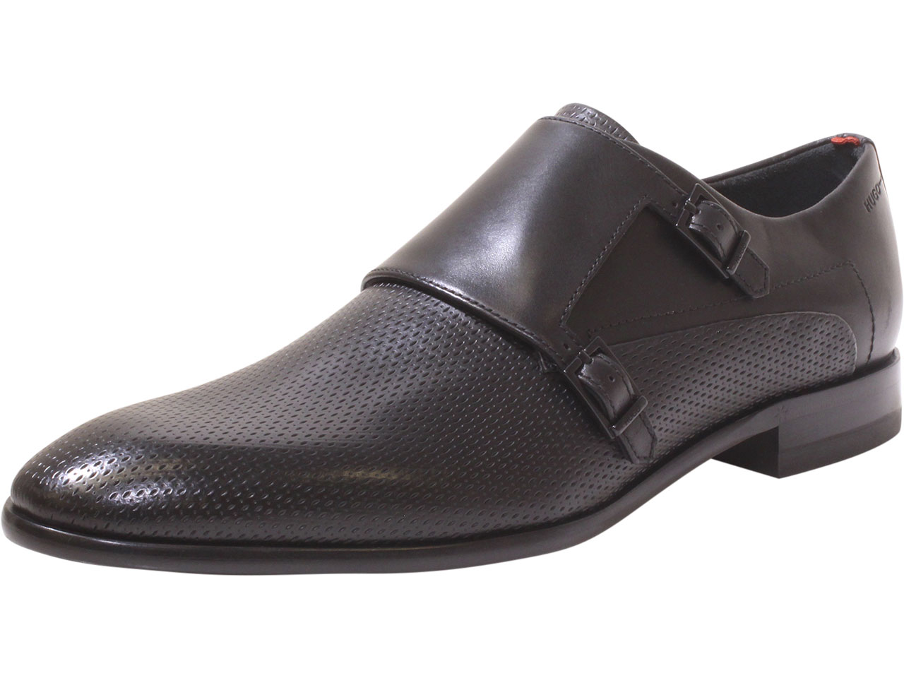 Hugo Boss Men's Appeal Monk Strap Loafers Leather Dress Shoes 