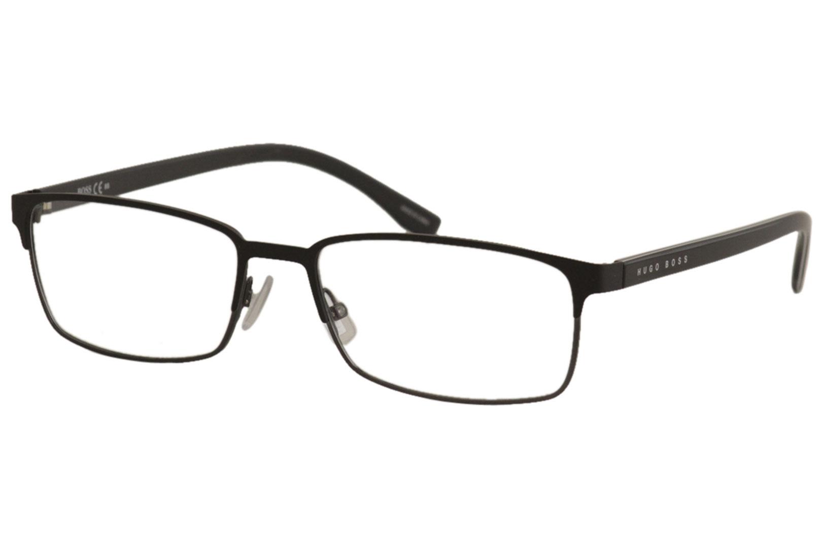 UPC 762753590138 product image for Hugo Boss Men's Eyeglasses BOSS/0766 BOSS0766 QIL Matte Black Optical Frame 55mm | upcitemdb.com