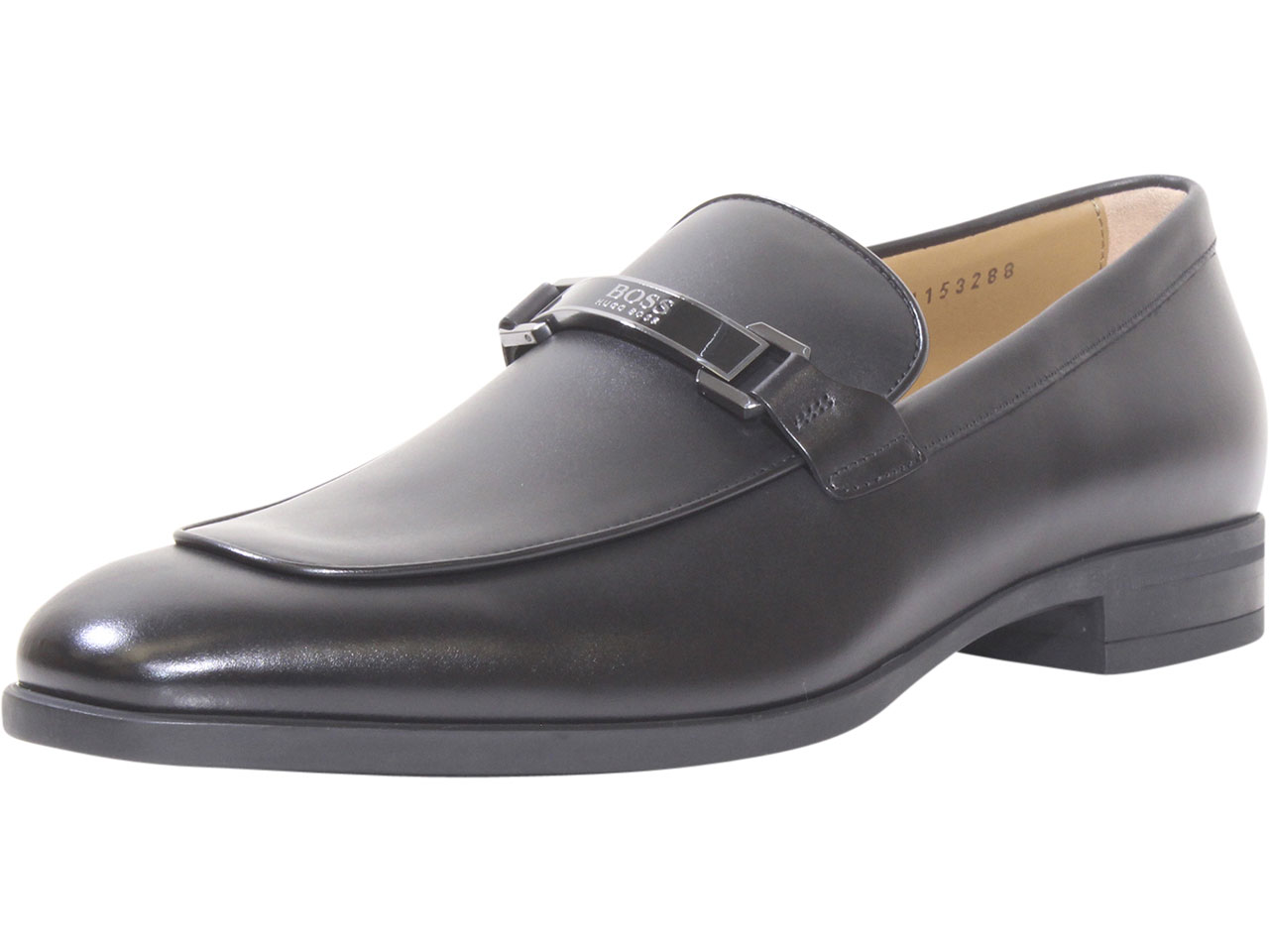 Hugo Boss Men's Loafer Shoes Metal Buckle Black Sz. 9.5 50456680 | JoyLot.com