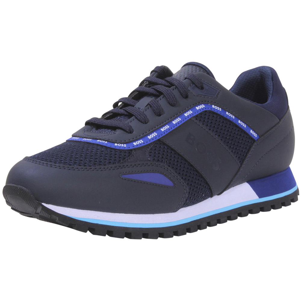 Boss Men's Parkour-L Sneakers Dark Blue Training Running Sz. 10 |