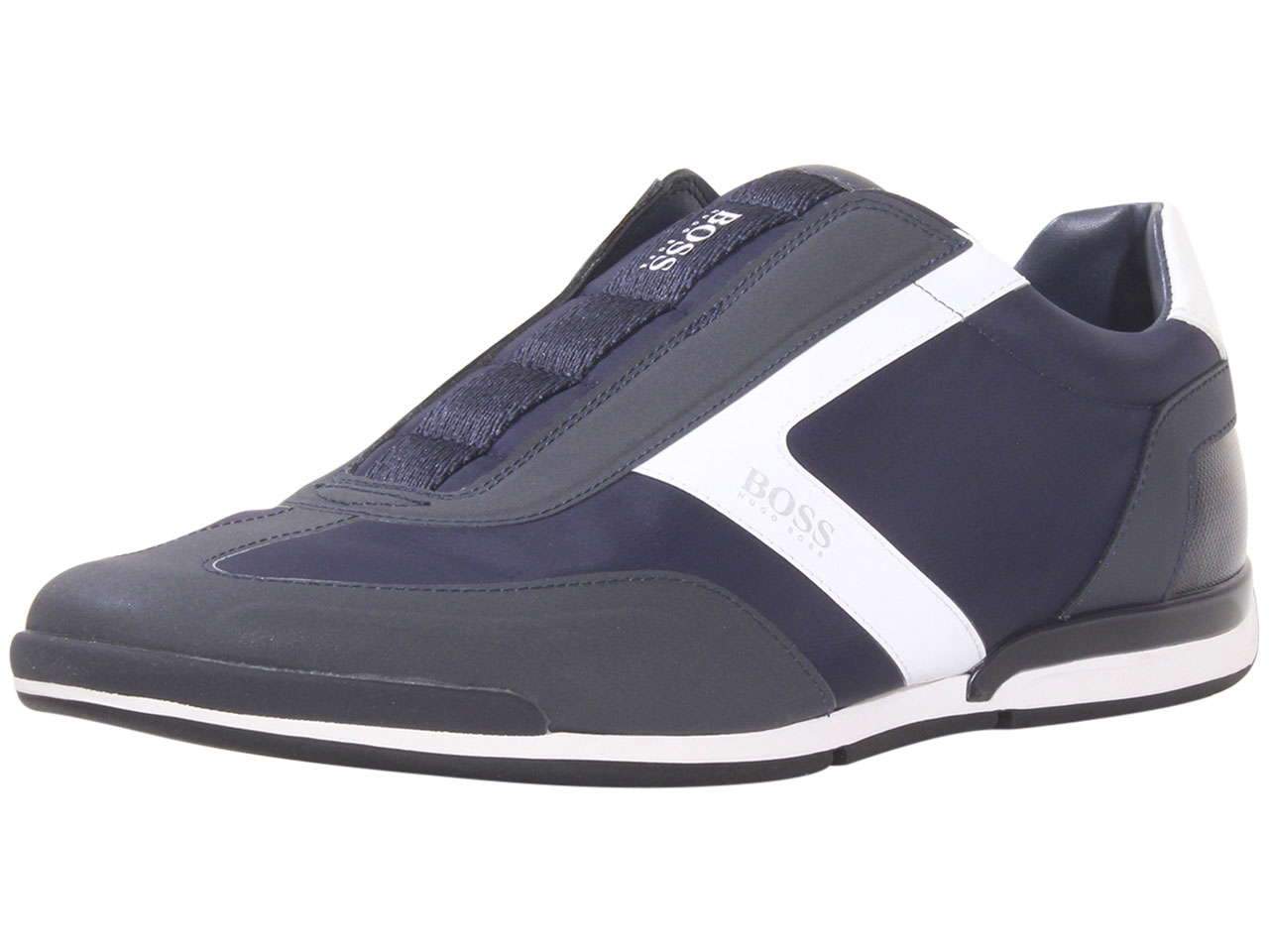 Gravere Relativ størrelse Misvisende Hugo Boss Men's Saturn Sneakers Low Top Shoes Laceless Dark Blue Sz. 12 |  JoyLot.com