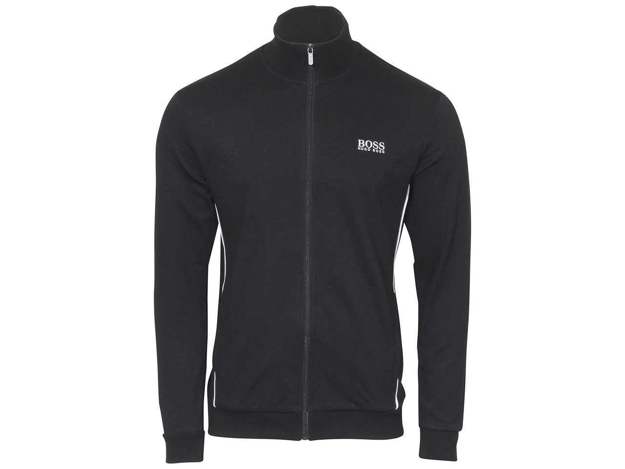 Hugo Boss Men's Tracksuit Jacket Zip-Up Training Jersey Black Sz: XL  50460266