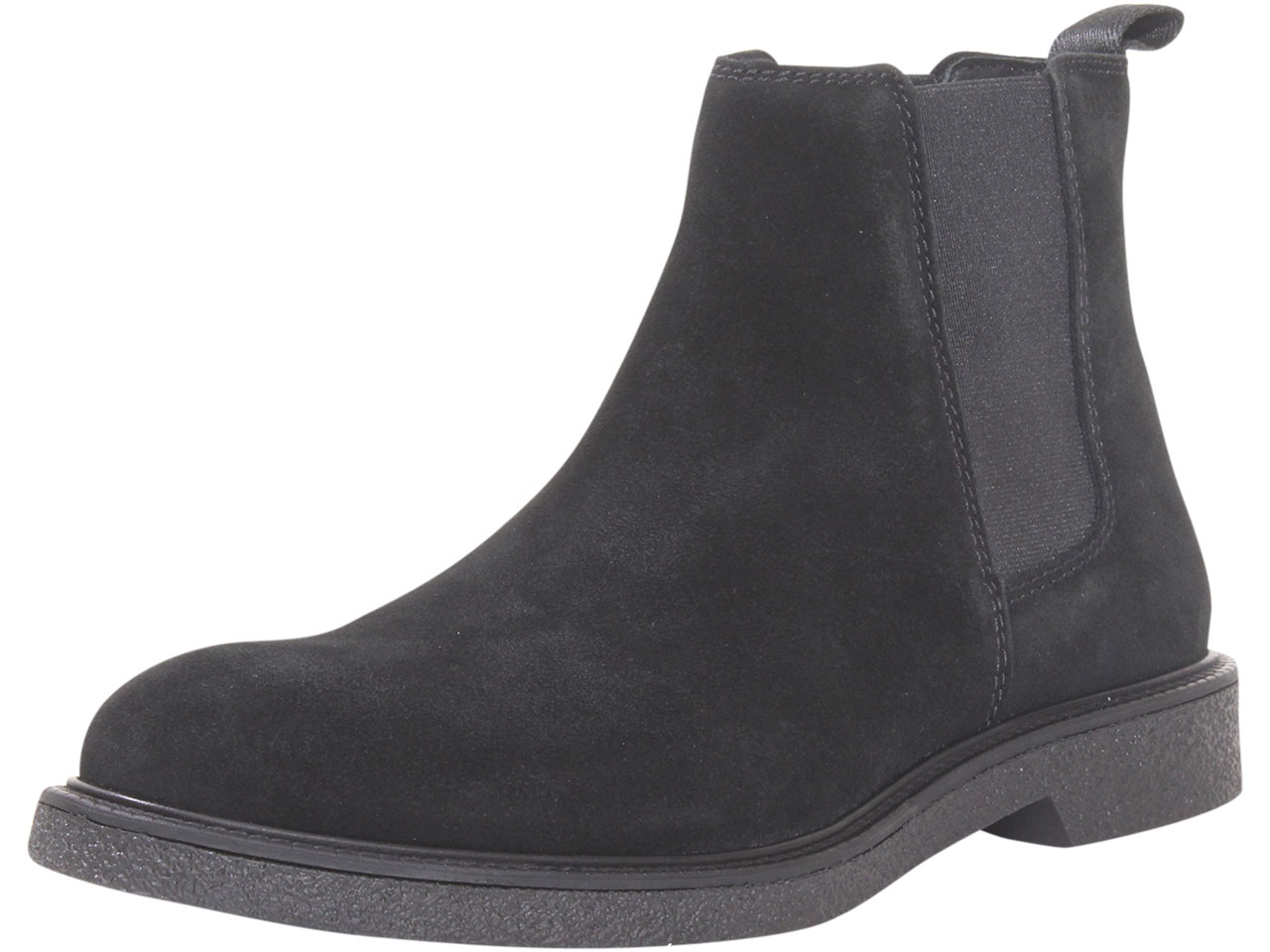 Hugo Boss Men's Chelsea Boots Suede Leather Shoes |