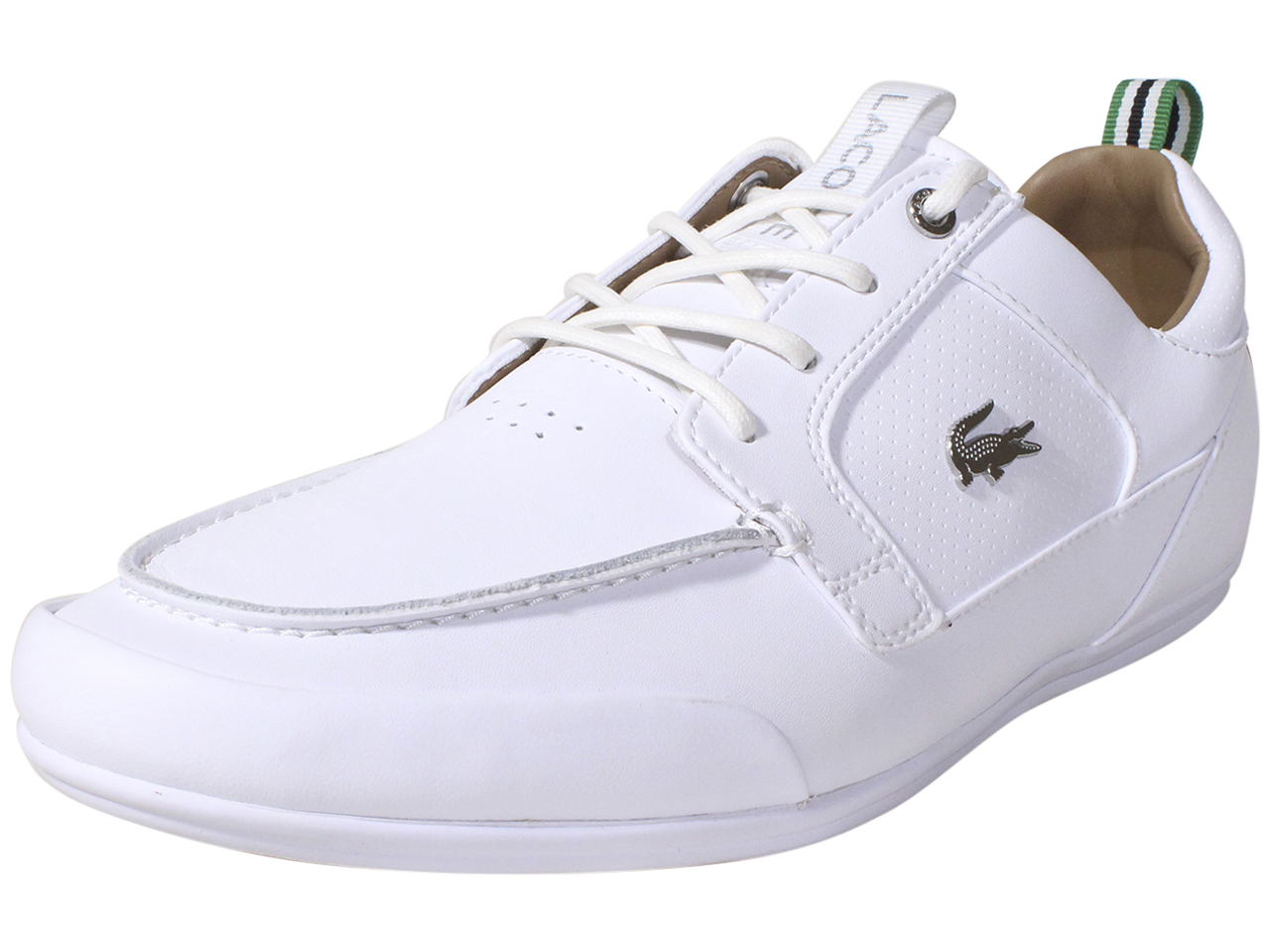 Rafflesia Arnoldi Egoïsme kompas Lacoste Marina-120-1 Sneakers White/White Men's Low Top Shoes Sz: 10 |  JoyLot.com