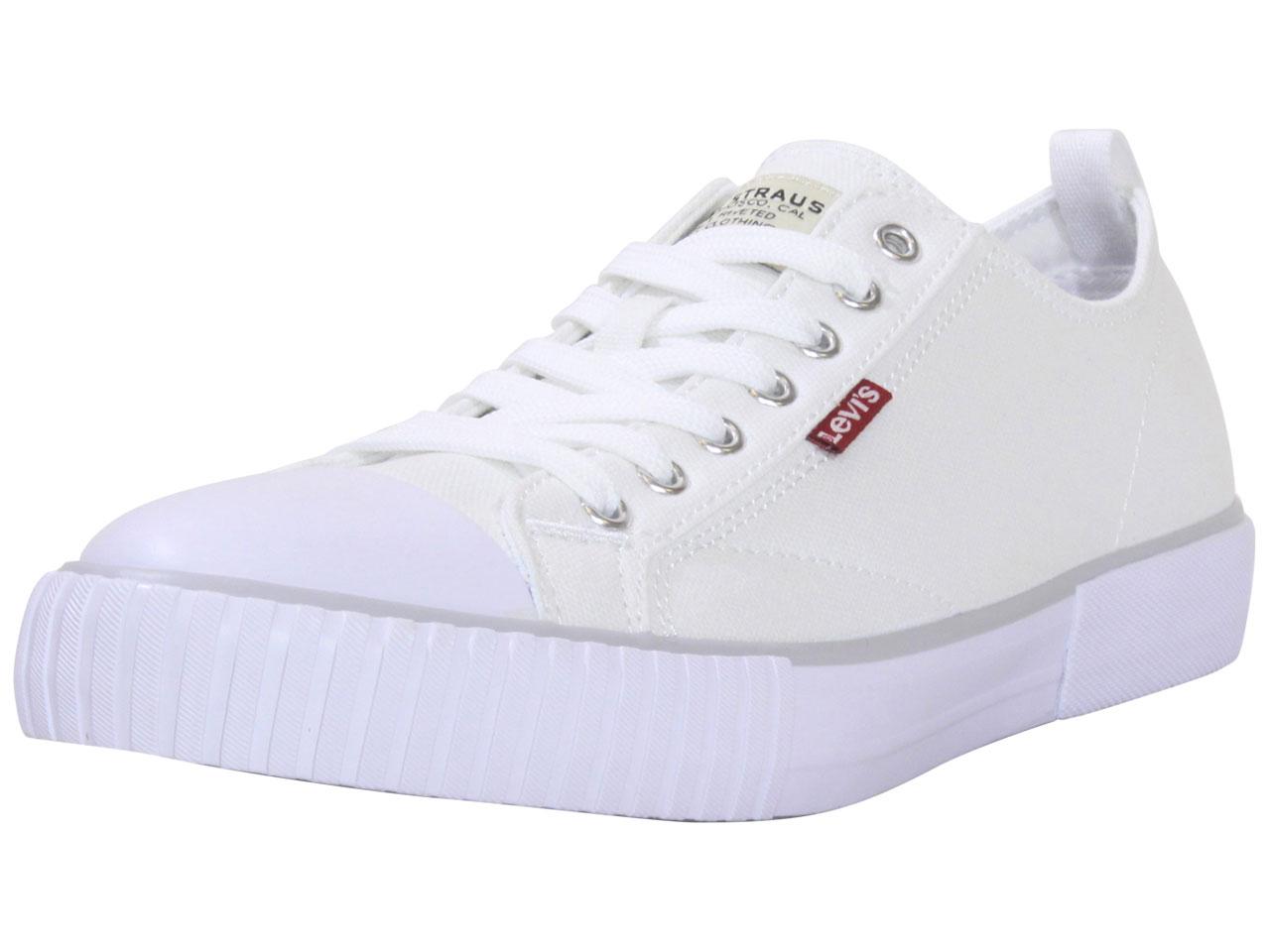 Seaport Merchandiser skrivebord Levis Men's Anikin-C-CVS Sneakers Canvas Low-Top Shoes White Sz. 12 |  JoyLot.com