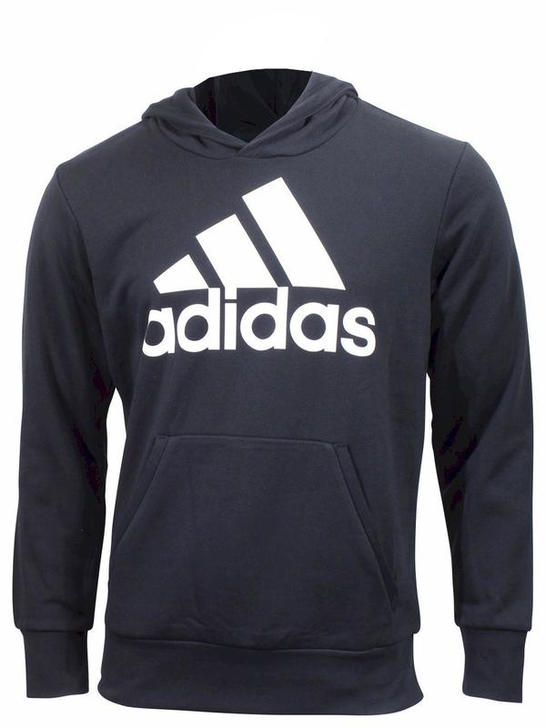 Adidas Men's Essentials Linear Logo Pullover Hoodie Sweatshirt 