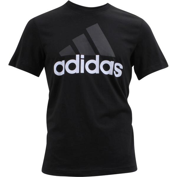  Adidas Men's Essentials Linear Tee Cotton Short Sleeve T-Shirt 