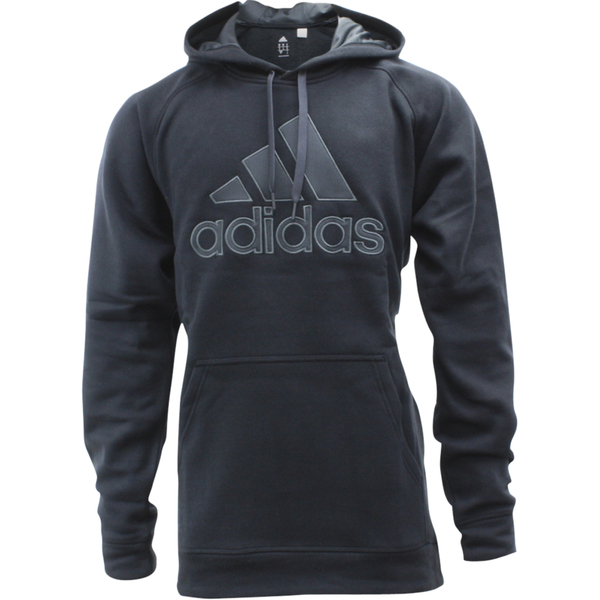  Adidas Men's Pullover Core Logo Fleece Hoodie Sweater Shirt 