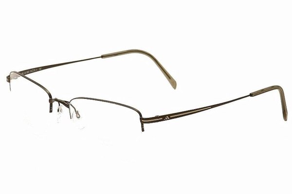  Adidas Shapelite Eyeglasses AF02 Half Rim Optical Frame 