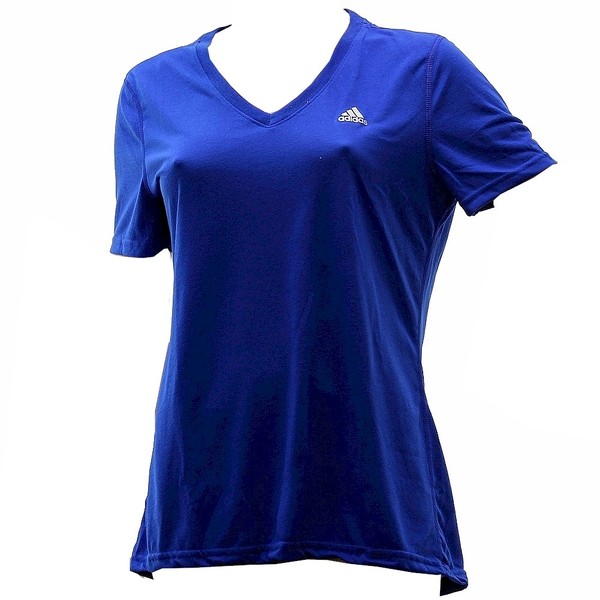  Adidas Women's Climalite Ultimate Tee Short Sleeve V-Neck T-Shirt 