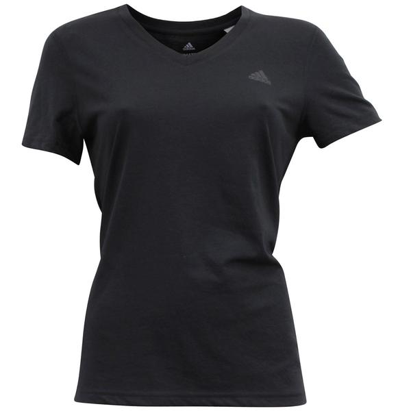  Adidas Women's Ultimate V-Neck Climalite Short Sleeve T-Shirt 