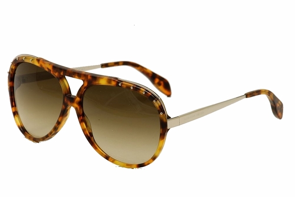  Alexander McQueen AMQ4240/S 4240S Fashion Pilot Sunglasses 